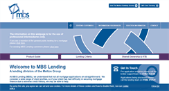 Desktop Screenshot of mbslending.co.uk